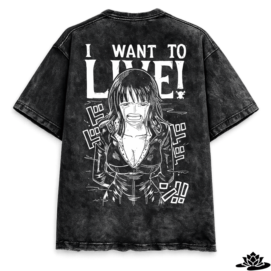 I want to live! - Robin One Piece