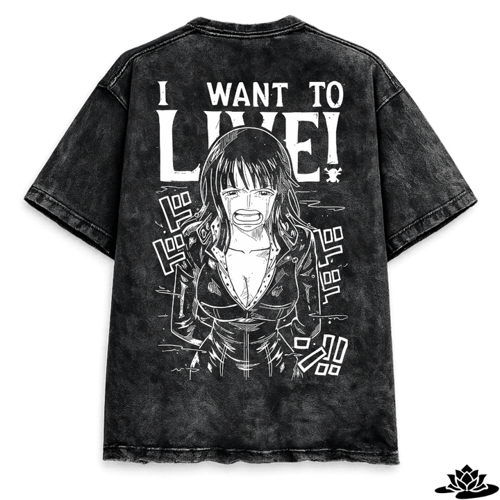 I want to live! - Robin One Piece