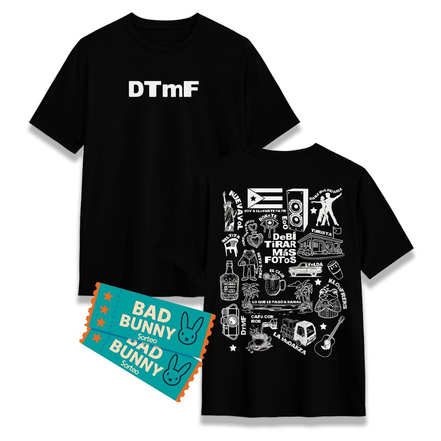 Camiseta Edición Limitada Bad Bunny – Sorteo VIP 🔥